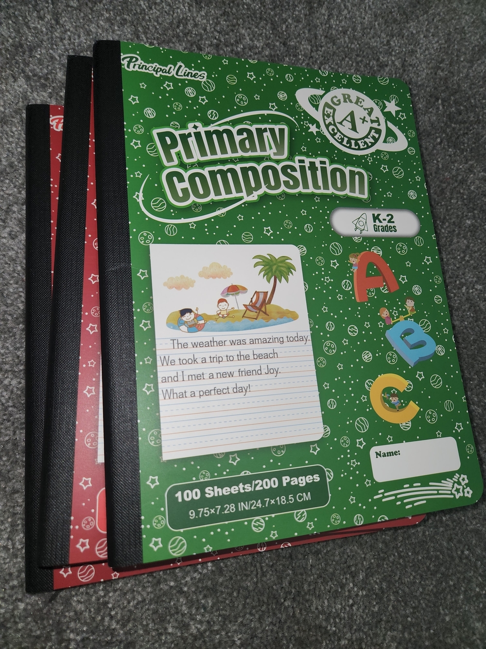 Primary Composition Notebooks - Assorted Colors (19 Pack) - Picture 5 of 13